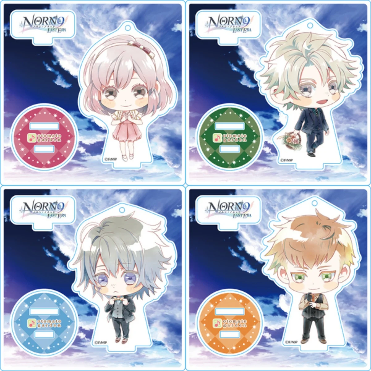 Anime NORN9 otomate Tabletop Decoration Acrylic Game  Plate Desk Decor Standing Sign Figures Gifts 10cm