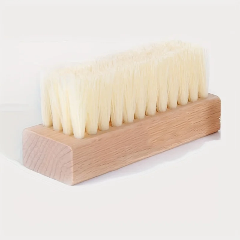 1pc Shoe Cleaner Brush, Square Handheld Polish Daubers For Leather Boots Cloth, Canvas, Sneakers