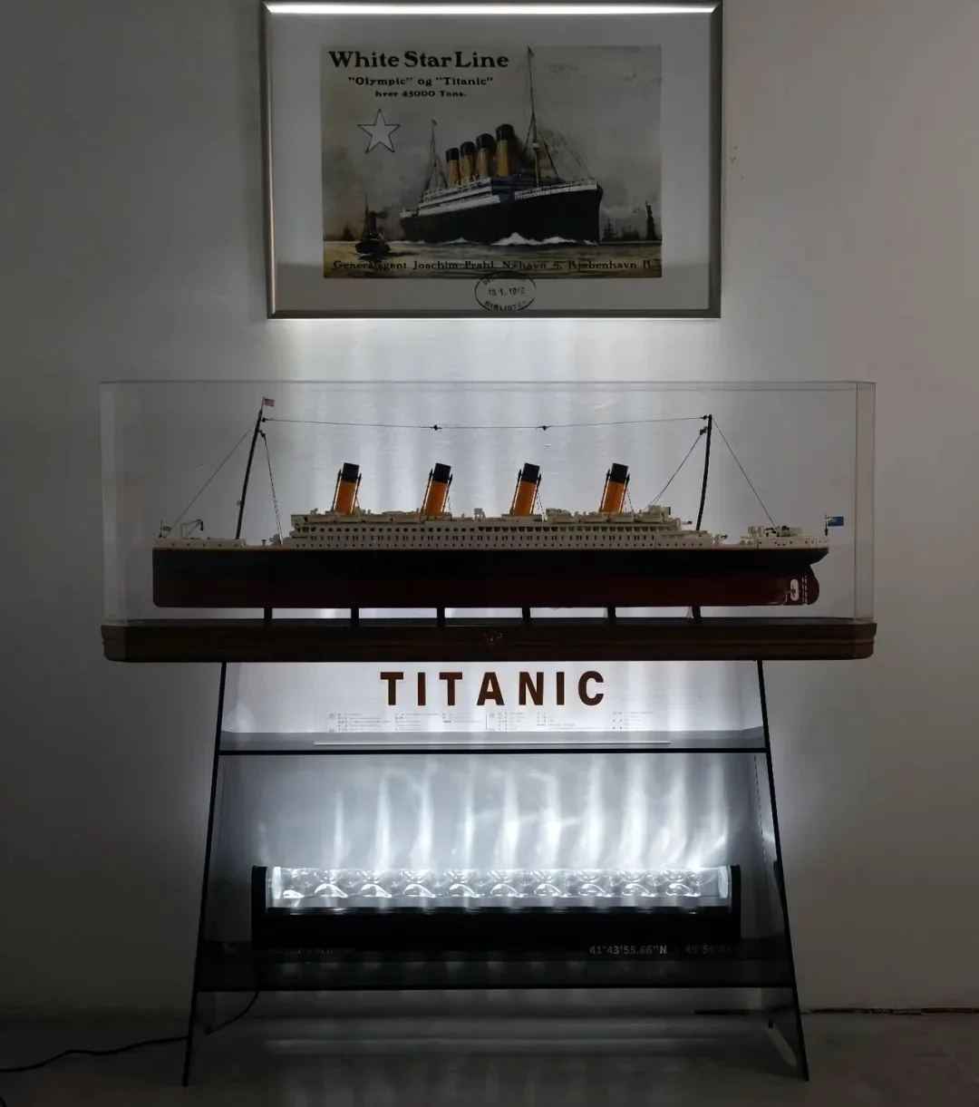 

In Stock 9090pcs 135/101cm classic Titanic Large Cruise Boat Ship Steamship bricks building blocks Children Diy Toys Love Gifts
