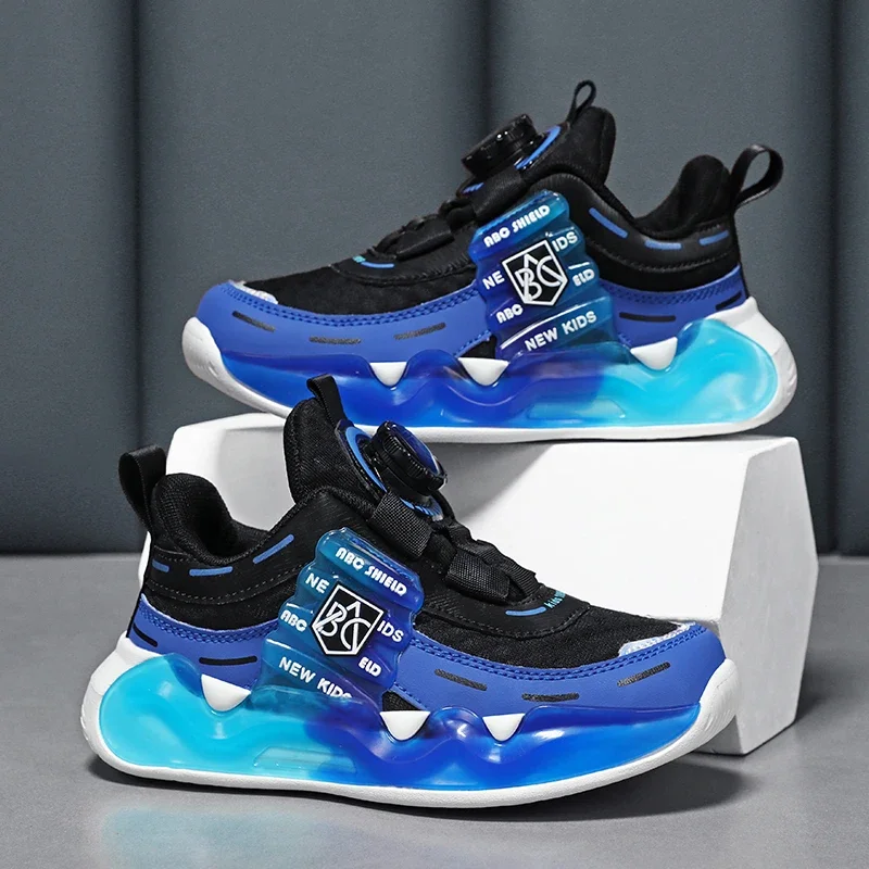 

2024 New Kids Sneakers Boys Girls Running Shoes Children Non-slip Casual Shoes Breathable Walking Tennis Sport Shoes Size 28-39