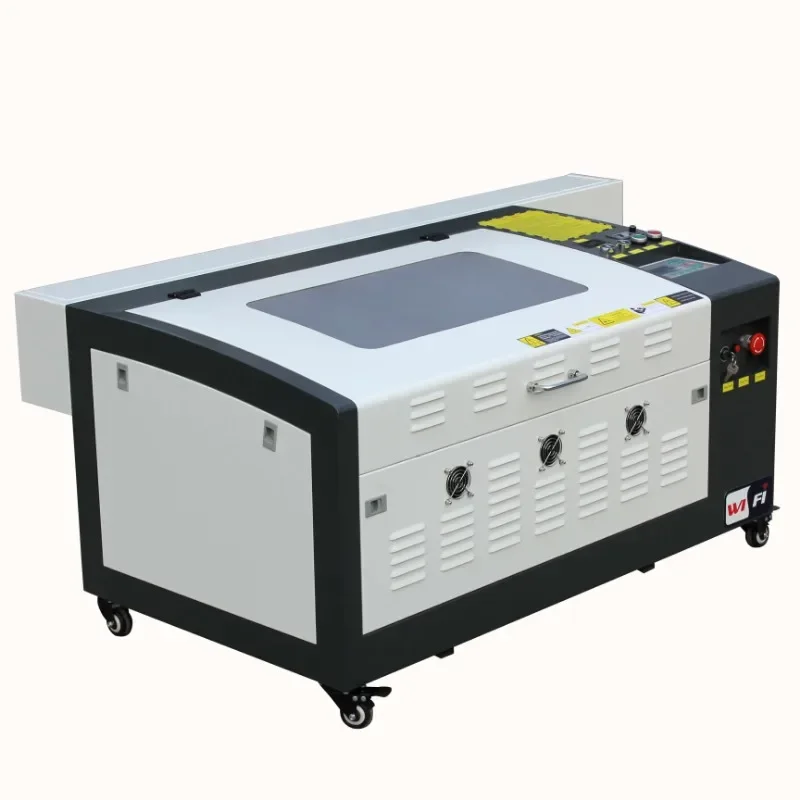 Haotian Laser HT-460 Reci W2 Ruida Co2 Laser Engraving Cutting Machine Cut Non Metal