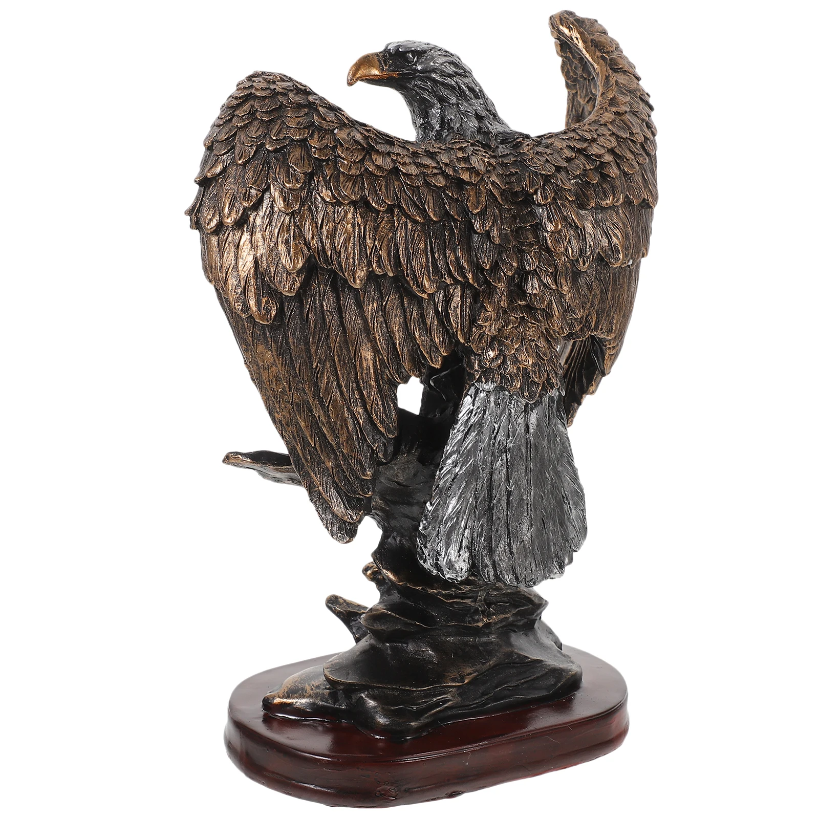 

Статуя орла из смолы, художественная скульптура, украшение для дома и улицы, сада, офиса, статуя птицы из натуральной смолы, декор, фигурки орла