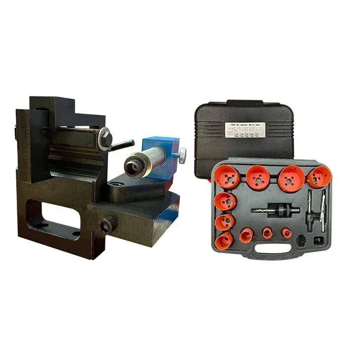 

New Heavy Duty Mouth Cutter Pipe Slotter Multi-gauge Hole Saw Set With Rotation Angle Up To 50°