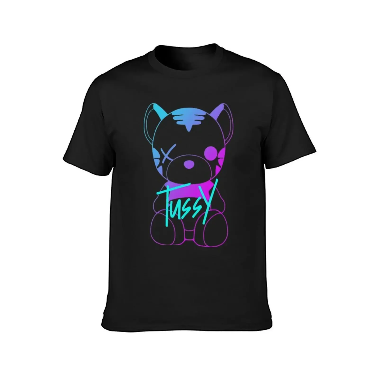 Tussy Games T-Shirt korean fashion kawaii clothes mens t shirts casual stylish