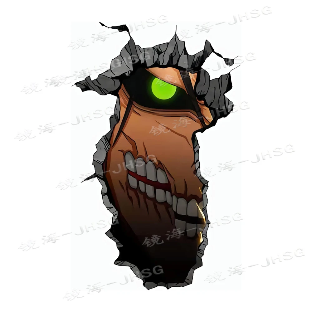 

Crack Anime Titan Attack Stickers, Vinyl Stickers for Cars/trucks/laptops/water Cups