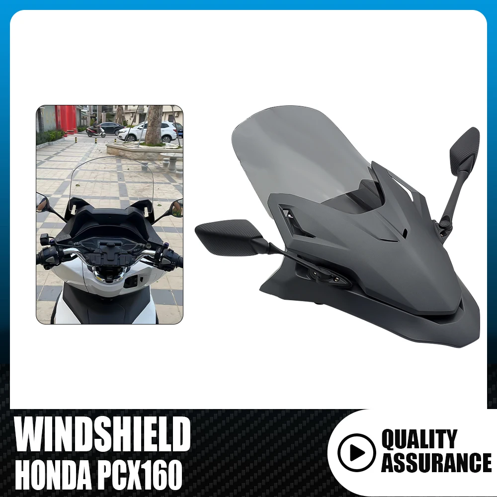 

Motorcycle Racing Front Windshield Wind Deflector For HONDA PCX160 2021 2022 2023 2024 High Quality Motorcycle Accessories Part