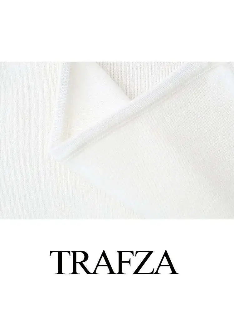 Neue Sommer Frauen Chic Mode Stricken Weiß Perlen Dünnen Rock Weibliche Elegante Casual Elastische Taille Mittlere Waden Schlitz Saum Röcke