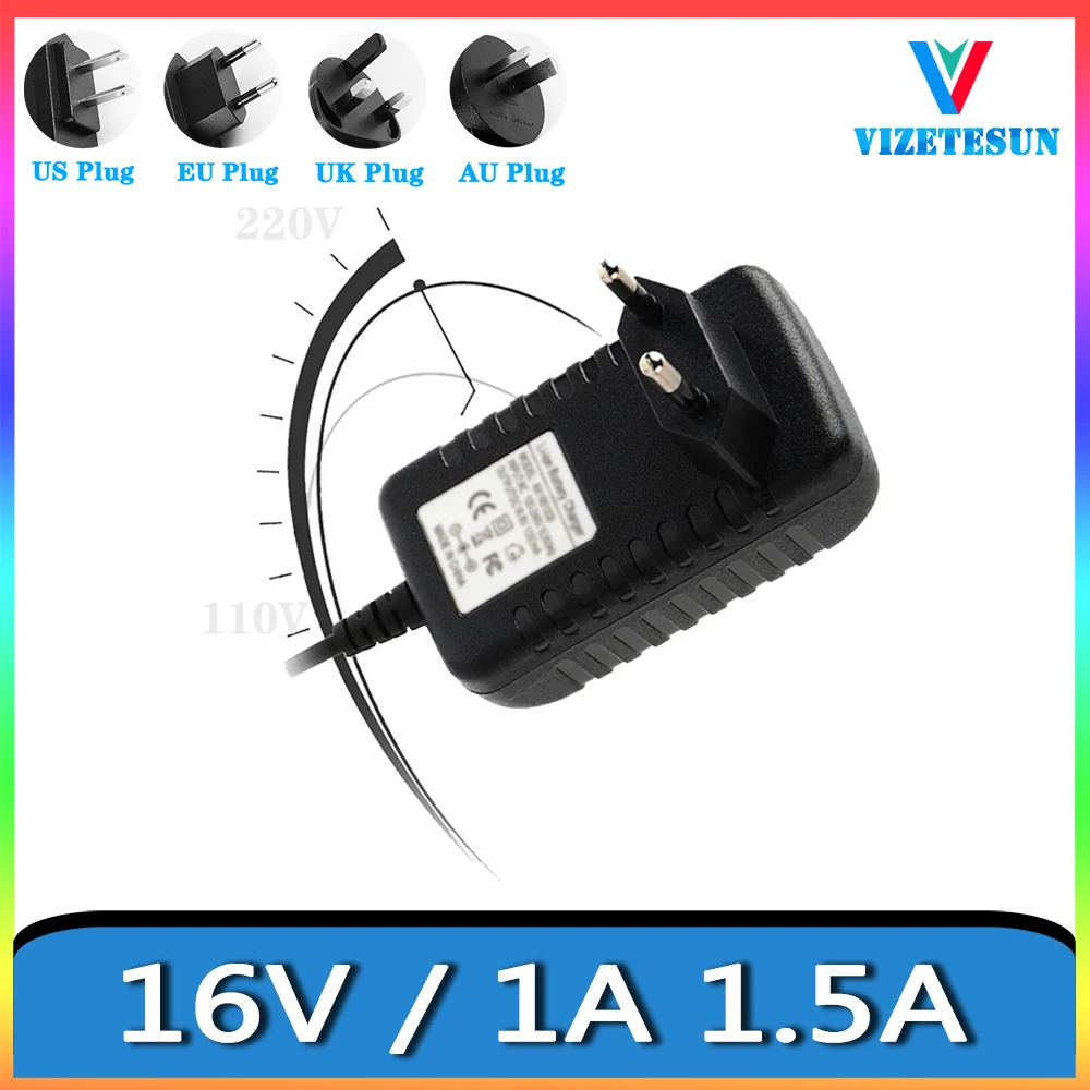 16V 1A 1.5A Mobile DVD Power ASdapter 16V 1000MA 1500MA Universal Voltage Stabilizing Adapter