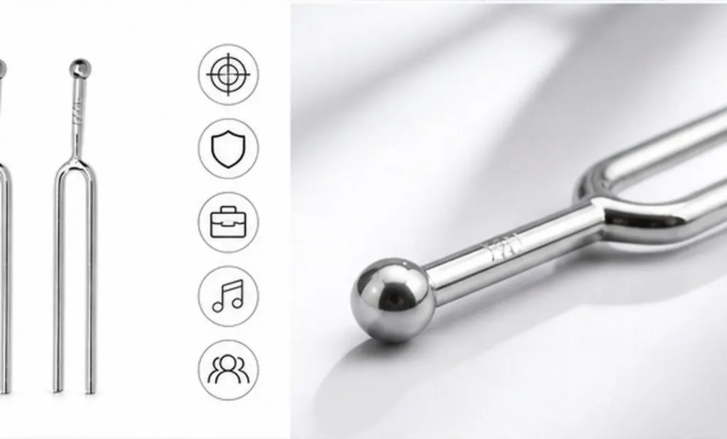 3Pcs Standard A 440Hz Tuning Fork Stainless Steel for Violin Piano Guitar Erhu Music Tuning Tool Turning Forks
