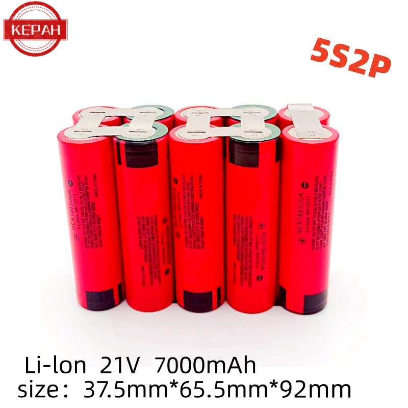 Customized 18650 GA battery 30A screwdriver electric drill Li-lon battery 3s2p 4s2p 5s2p 1s3p 2s2p 3.7V-21V 3500mAh -10500mAh