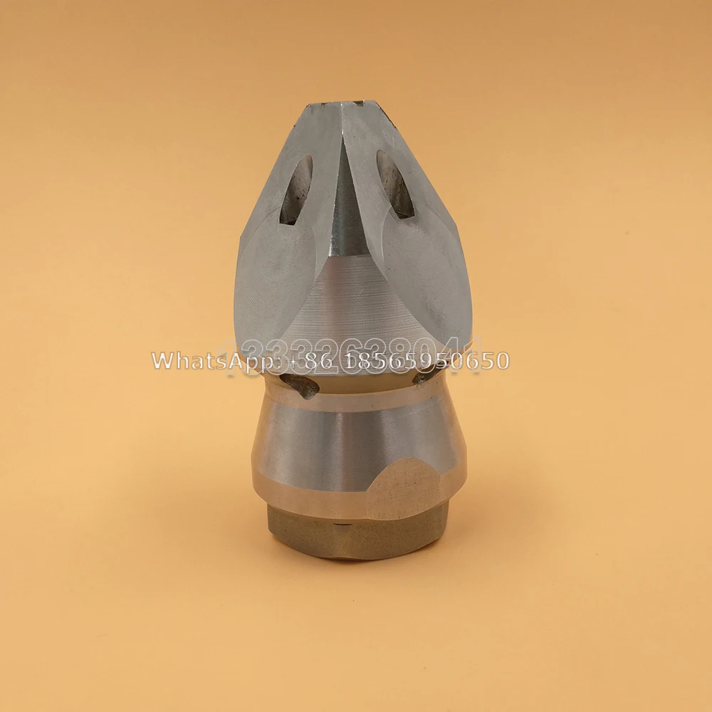 High Pressure Nozzle Dredge the Sewer Nozzle 1/4 inch Stainless Steel Puncture Punching Clean Rinse Wash