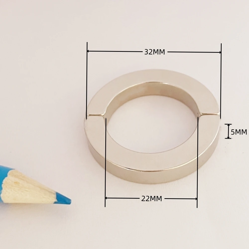 Segment Imans Refrigerator Magnets Whiteboard Workshop Suitable Tools Workplace Magnetic Arc Motor Magnet OR16xIR11xT5mmX180Deg.
