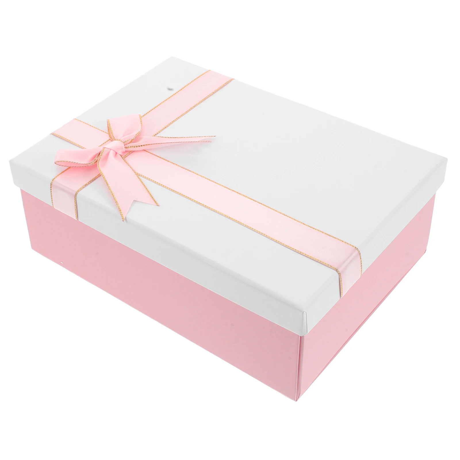 

Gift Box Foldable Keepsake Elegant Lid Durable Smooth Birthday Packaging Christmas Decorative Bridesmaid Boxes Empty Storage