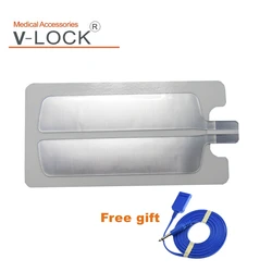 Adult biopolar ESU plate for electrosurgical pencil 10pcs packing Free gift of one piece ESU plate cable