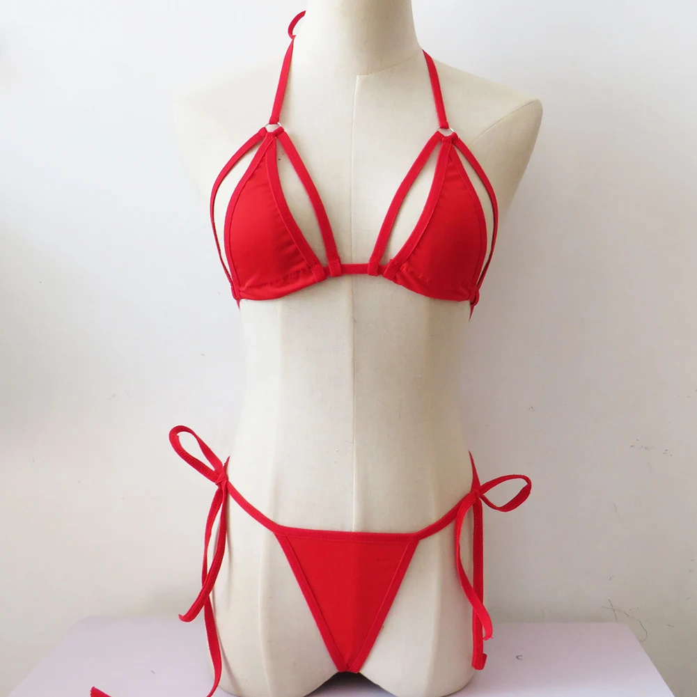 

Swimwear Two Piece Suit for Women Sexy Bikini Sets Thong Biquini Brazilian Style Swimsuits with Bra and Panties