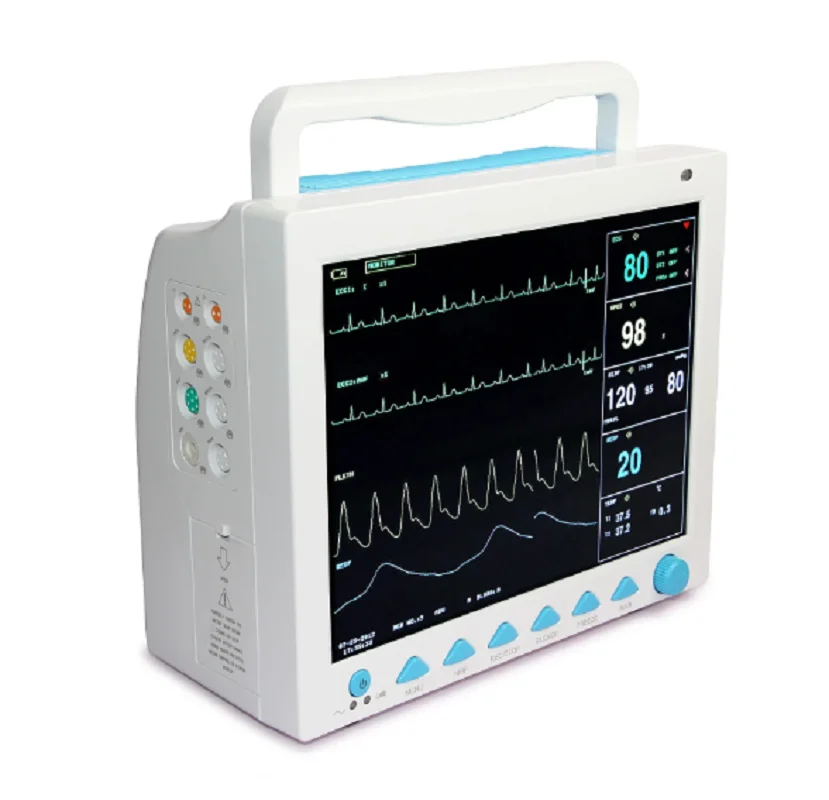 CONTEC CMS8000VET Co2 Veterinary ICU Patient Monitor Capnograph Vital Signs 7 parameter +ETCO2