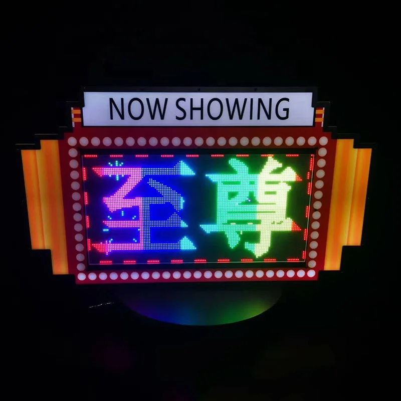 LED Custom Acrylic Message Sign for Nightclubs Halloween Marquee Bottle Presenter Bar Handheld Light Program Promotion