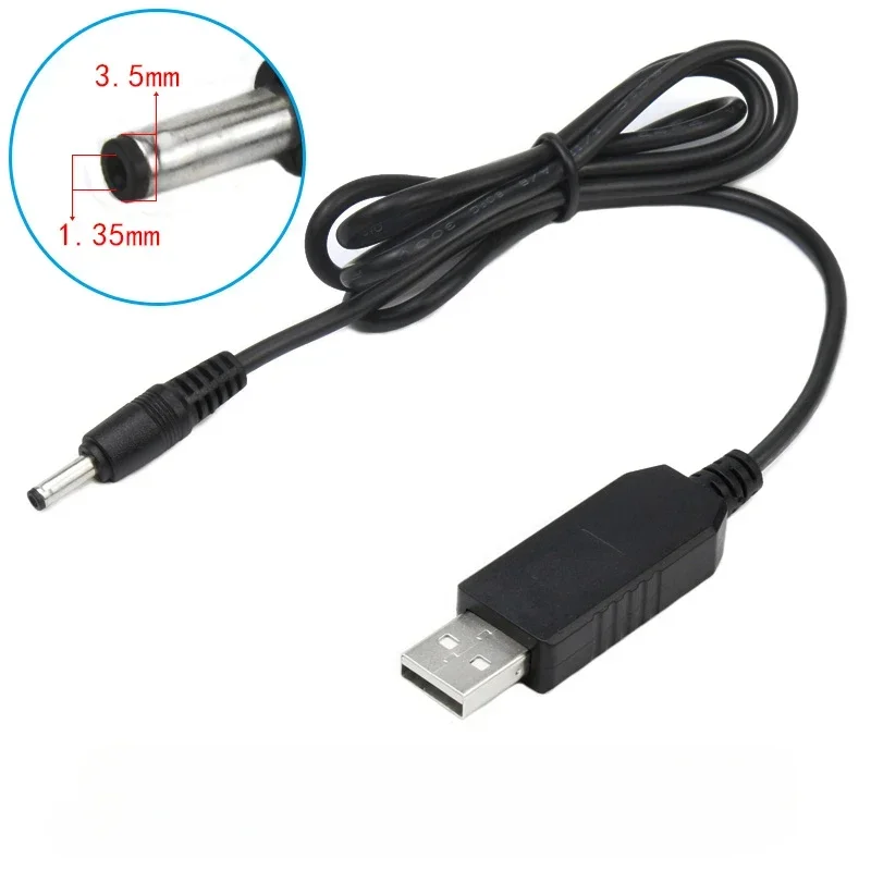 USB power boost line DC 5V to DC 5V / 9V / 12V Step UP Module USB Converter Adapter Cable 2.1x5.5mm Plug