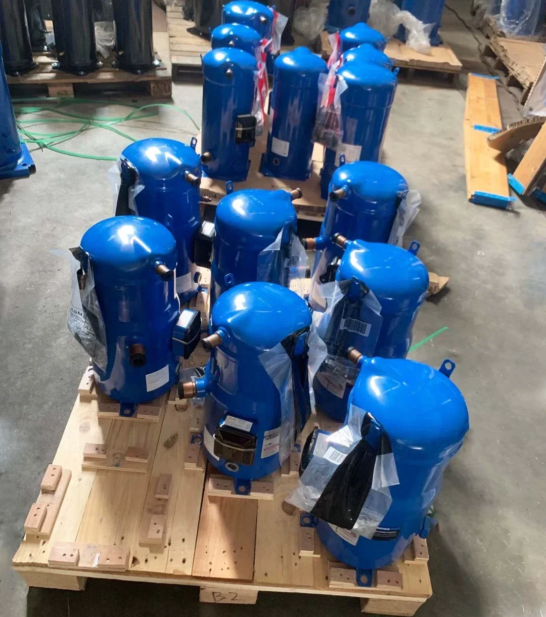 Compressor de rolagem SH300A4ACC/SH300A4ACB Compressor de refrigerante hermético para