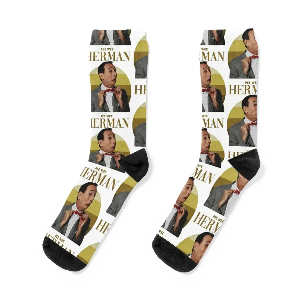 

pee wee herman retro funny Socks crazy golf hiking sheer Boy Socks Women's