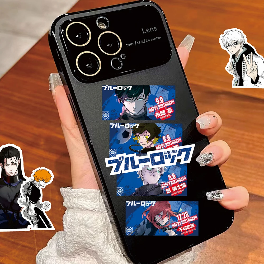 10/30/80 Stück Klassische BLUE LOCK Anime Graffiti Aufkleber Coole Cartoon-Sticker Spielzeug DIY Motorrad Handy Wasserdichte Manga-Aufkleber Geschenk – Detail 6