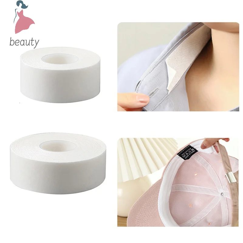 

Disposable Self-Adhesive Sweat Pads White T-shirt Collar Hat Anti-perspiration Pad T-Shirt Neck Collar Hat Absorbent Sticker