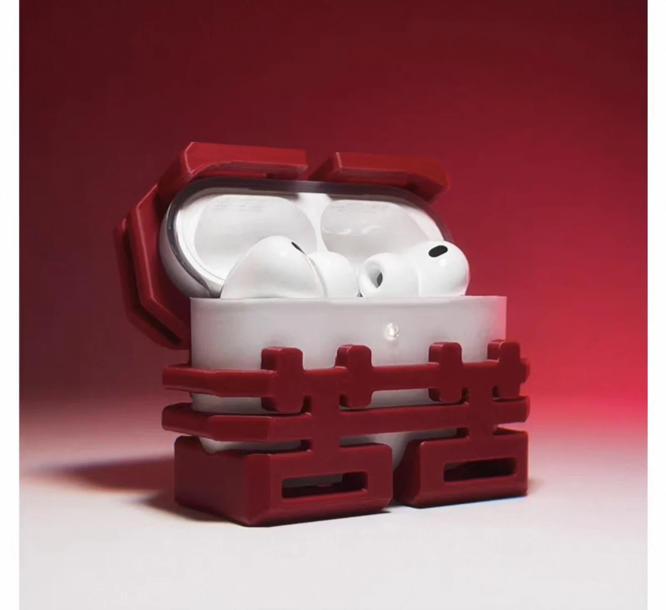 

The "xi" character series earphone cases in Chinese characters are suitable for AirPods and symbolize good things happening.
