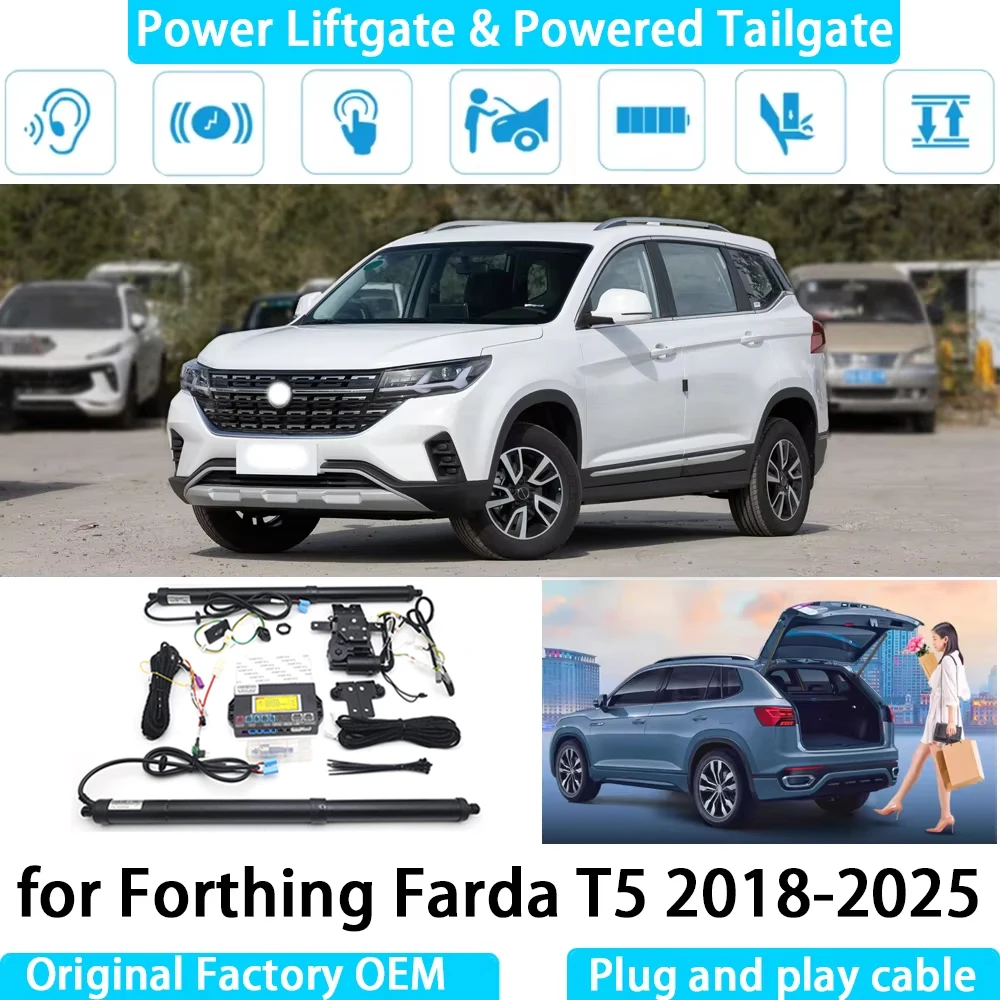 for Forthing Farda T5 2018-2025 Automatic Electric Power Liftgate Powered Tailgate Strut Tail Gate Lift System