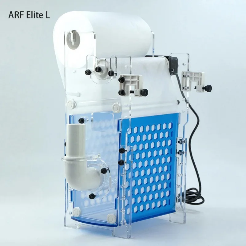 Bubble Magus ARF Elite 2025 Modelo mejorado: sistema de filtro de rodillo de lana automático, potentes purificadores de agua de sumidero en acuarios