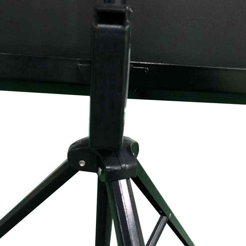 2026Tripod Stand Projector Screen with Black and White Housing Both Availablepromote sales