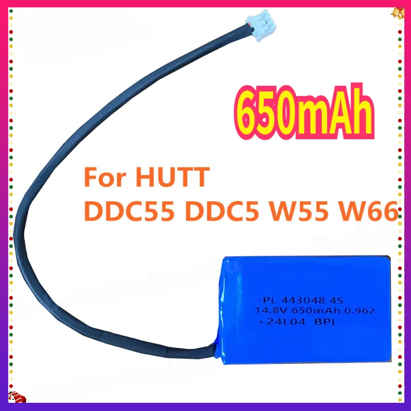 

For HUTT DDC55 DDC5 W55 W66 Window Cleaning Robot Glass Washing Vacuum Cleaner Water Spray Electric Windows Washer Parts Battery