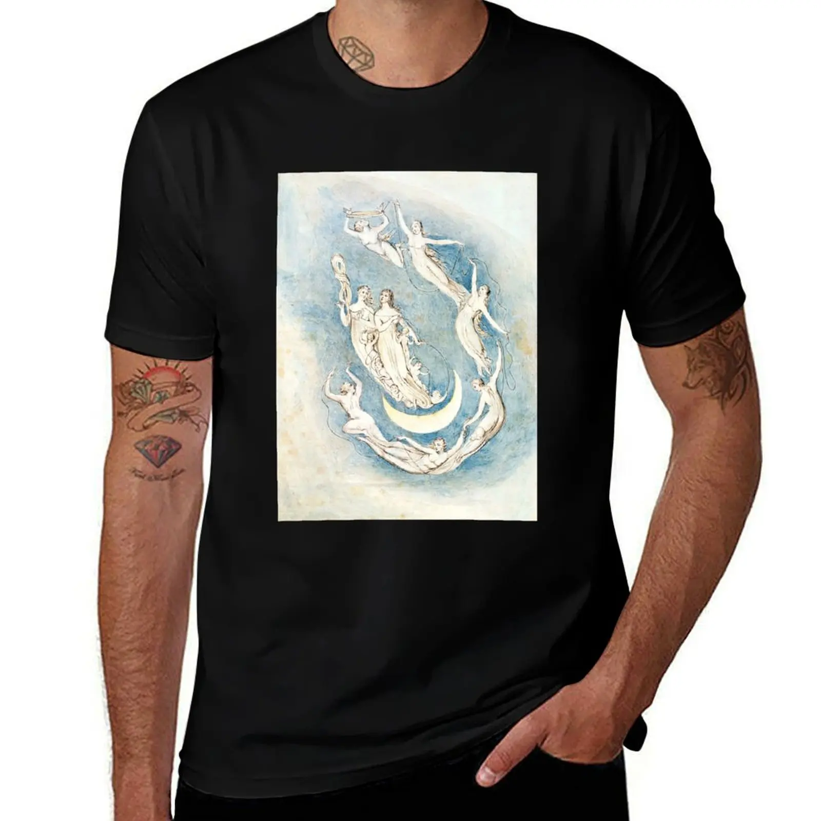 HD Our Time is Fix’d, by William Blake HIGH DEFINITION T-Shirt Cool Feeling Summer Tee Shirt T-Shirt