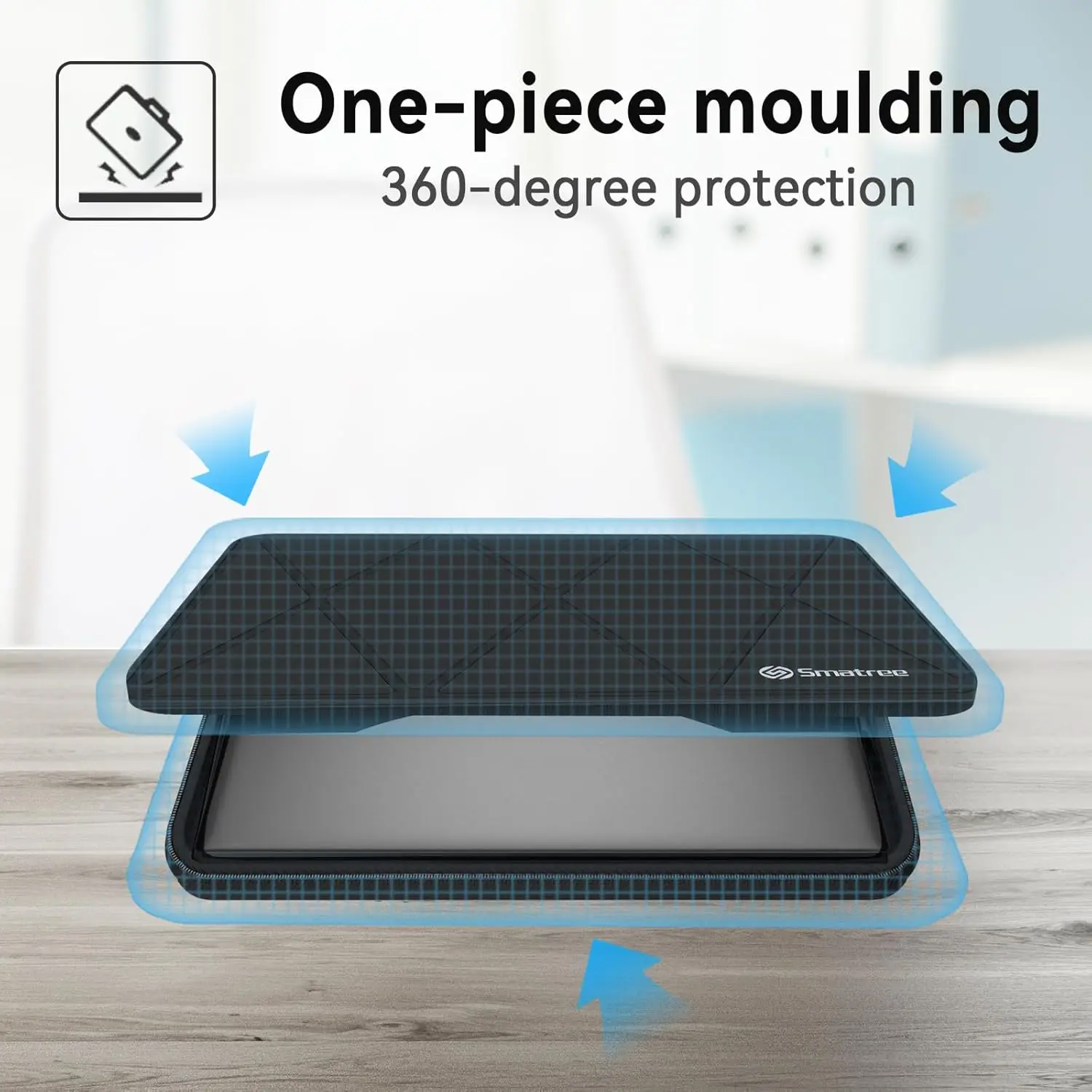 Funda protectora rígida Smatree de EVA para portátil HP OmniBook X Flip 2 en 1 de 14 pulgadas, Next Gen Ai 14/X Next Gen AI PC 14, funda para ZBook 8