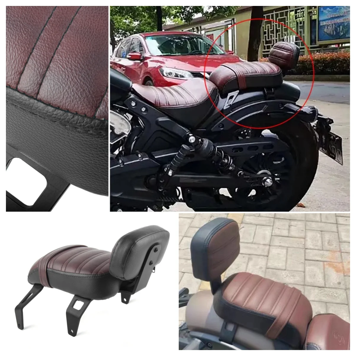 Panical Motorcycle Sissy Bar Passenger Backrest Luggage Rack For Indian Challenger Pursuit Elite Dark Horse Limited 2018-2024