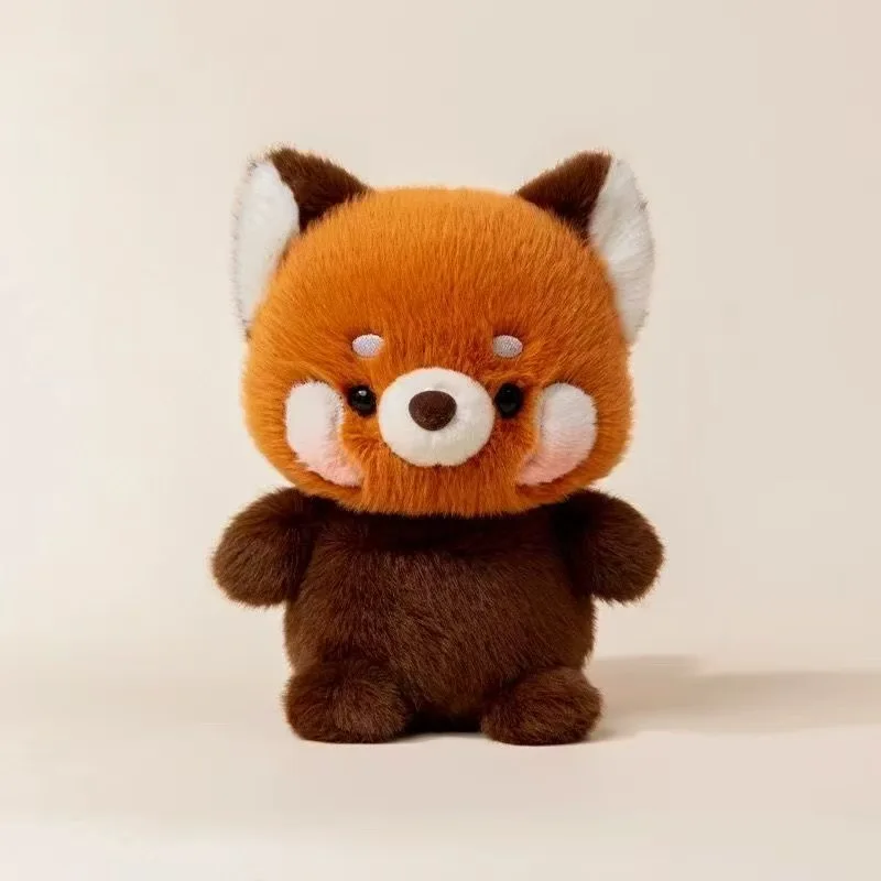 16cmCute Sitting Animals Red Panda Fox Sloth Cat Soft Plush Dolls Stuffed Capybara Pig Plushie Baby Toys Gifts For Children toys