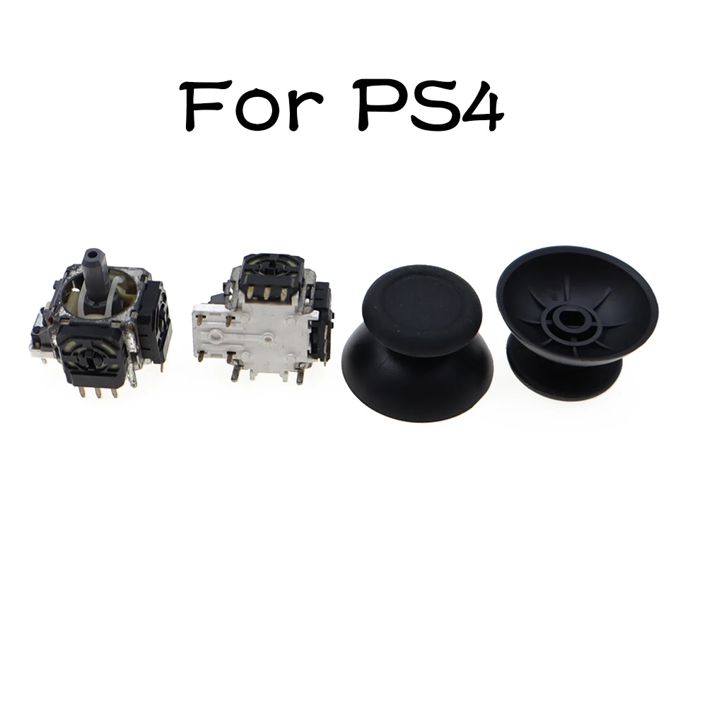 PS2 PS3 PS4 Pro PS5 3D 아날로그 조이스틱 센서 모듈 교체용 NGC Xbox 360 One 컨트롤러 썸스틱 캡