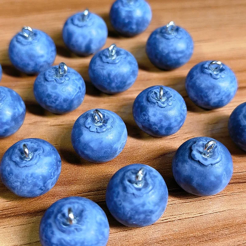 

Имитация смолы, трехмерная черника, фрукты, ювелирные изделия, кулон, серьги «сделай сам», ожерелье, брелок, аксессуары