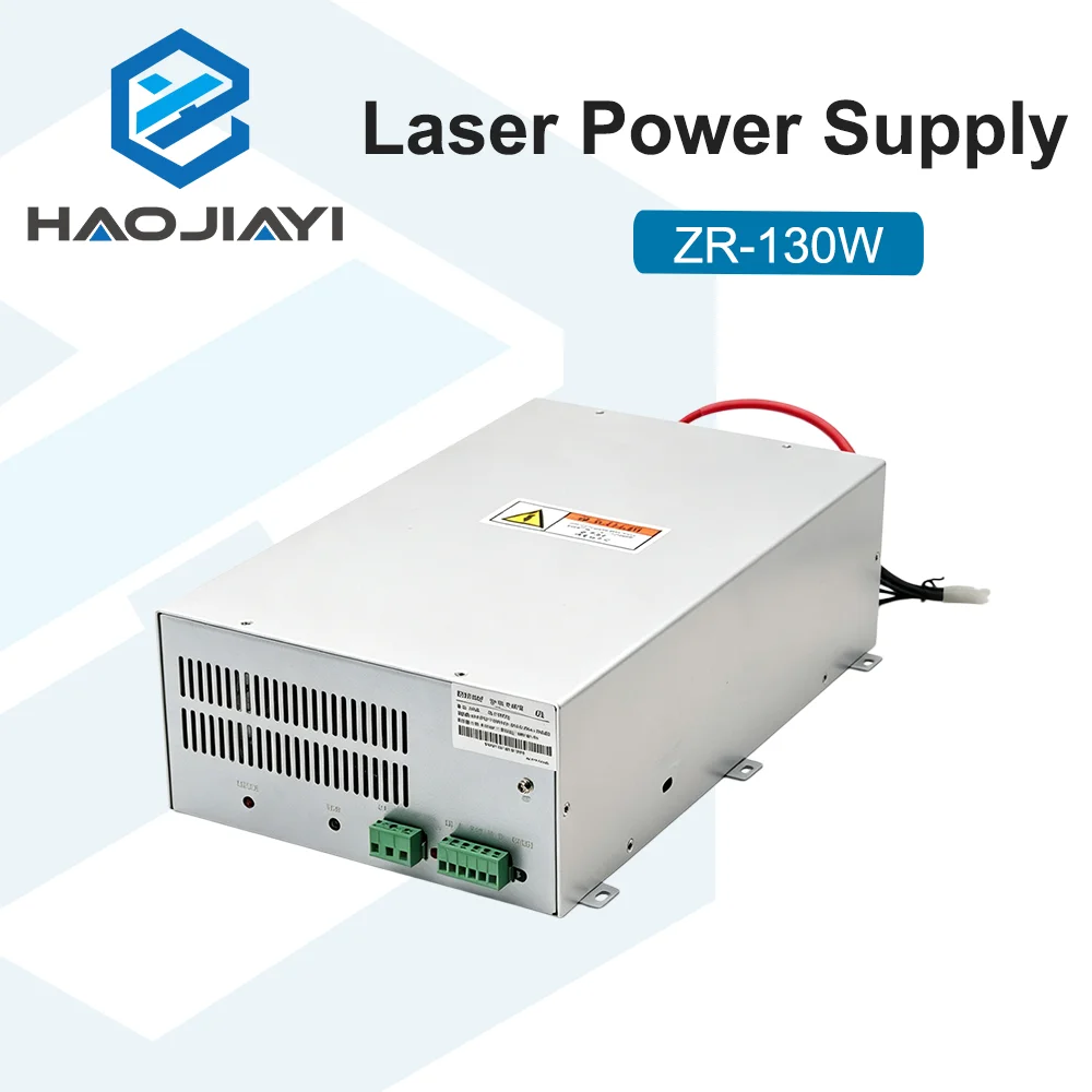 ZR-130W 130W CO2 Laser Power Supply High Voltage PSU for 100W-150W CO2 Glass Laser Tube Engraving Cutting Machine