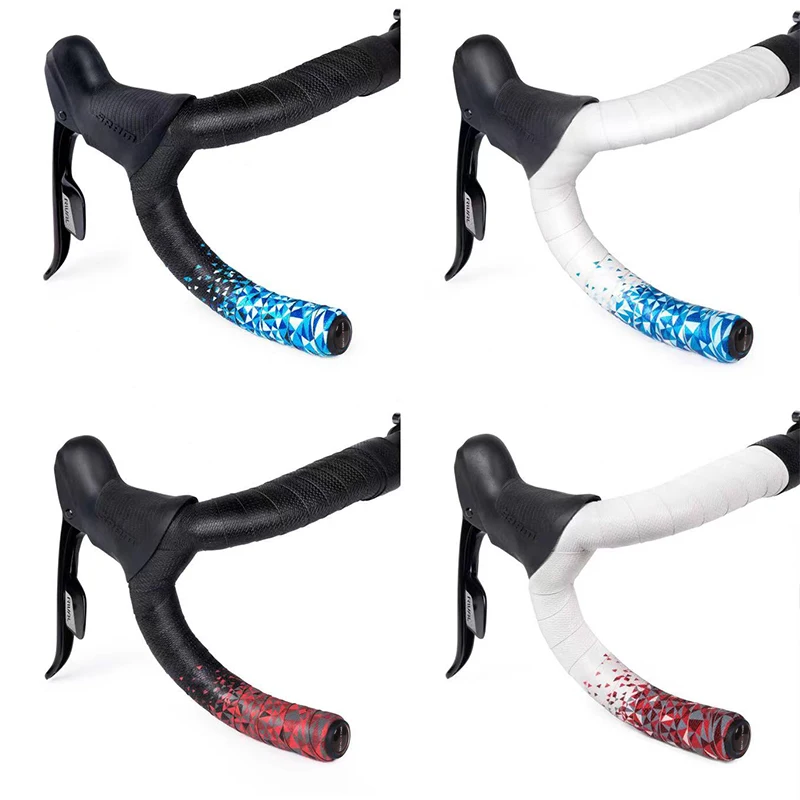 BUCKLOS Handlebar Tape for Road Bike Shock Absorbing Bicycle Handle Bar Tape Soft Cycling Wrap Belt EVA Shock Straps Bike Parts