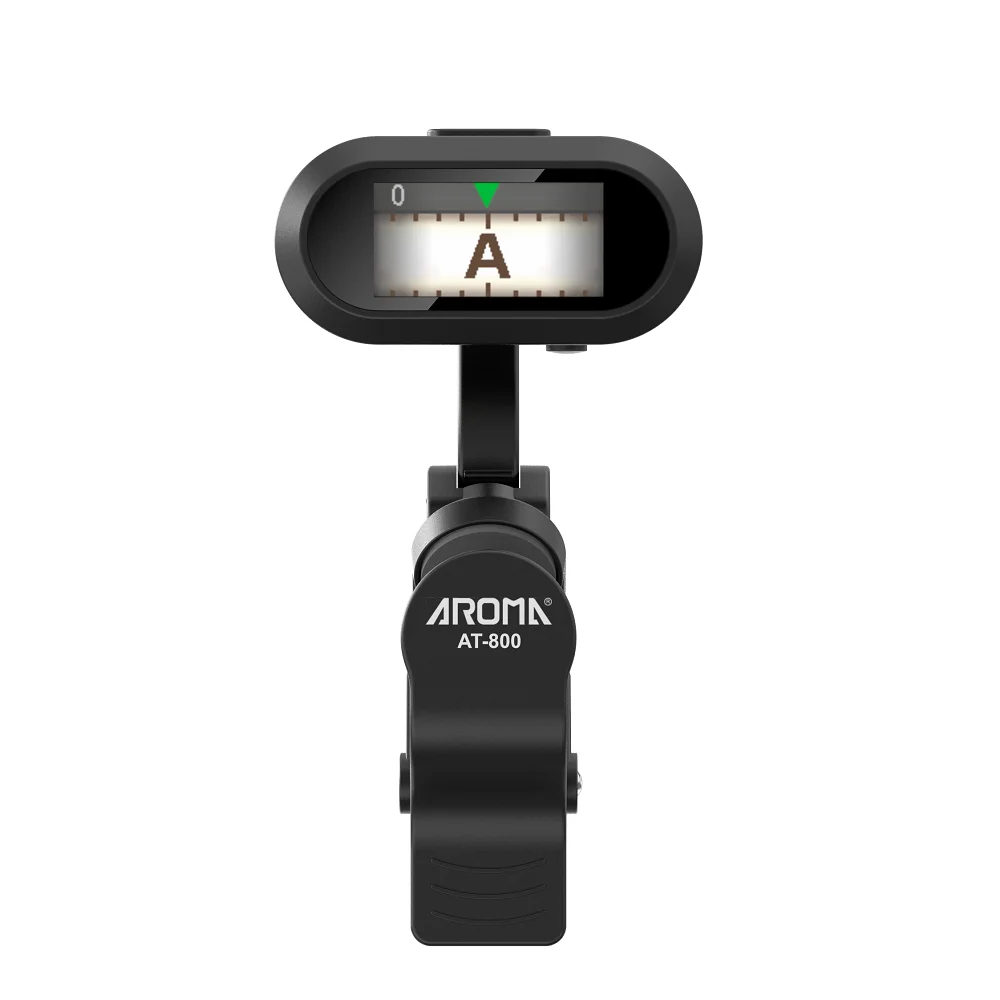 AROMA AT-800 TFT COLORFUL SCREEN TUNER Support twelve average harmonic universal tuner built-in lithium battery power supply
