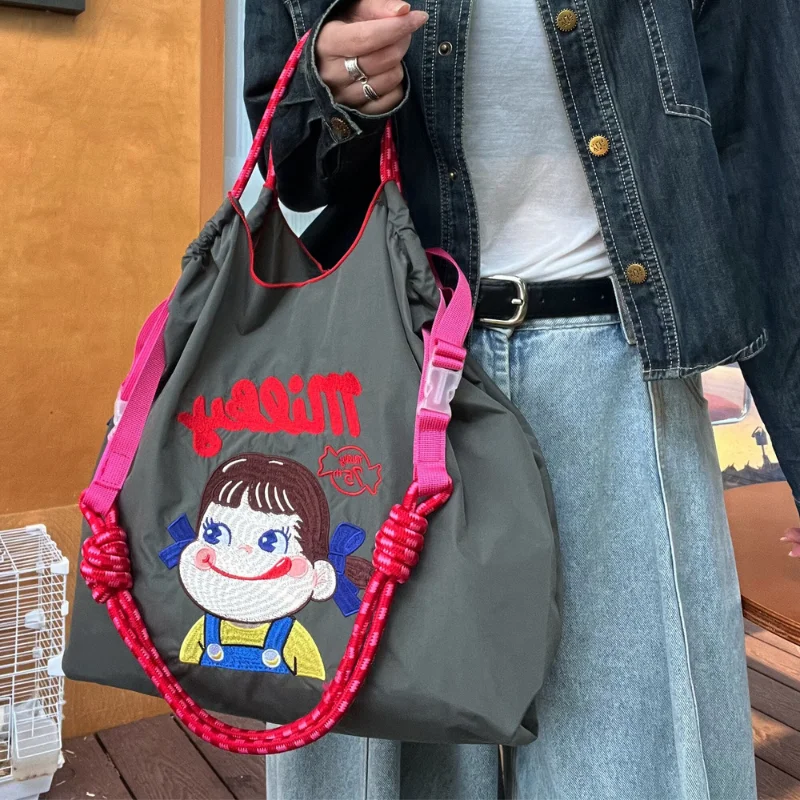 【base】nova-bolsa-de-ombro-feminina-com-bordado-estilo-japones-e-padroes-fofos-bolsa-de-grande-capacidade-adequada-para-compras-passeios-casuais-festas-de-fim-de-ano-e-presentes-surpresa
