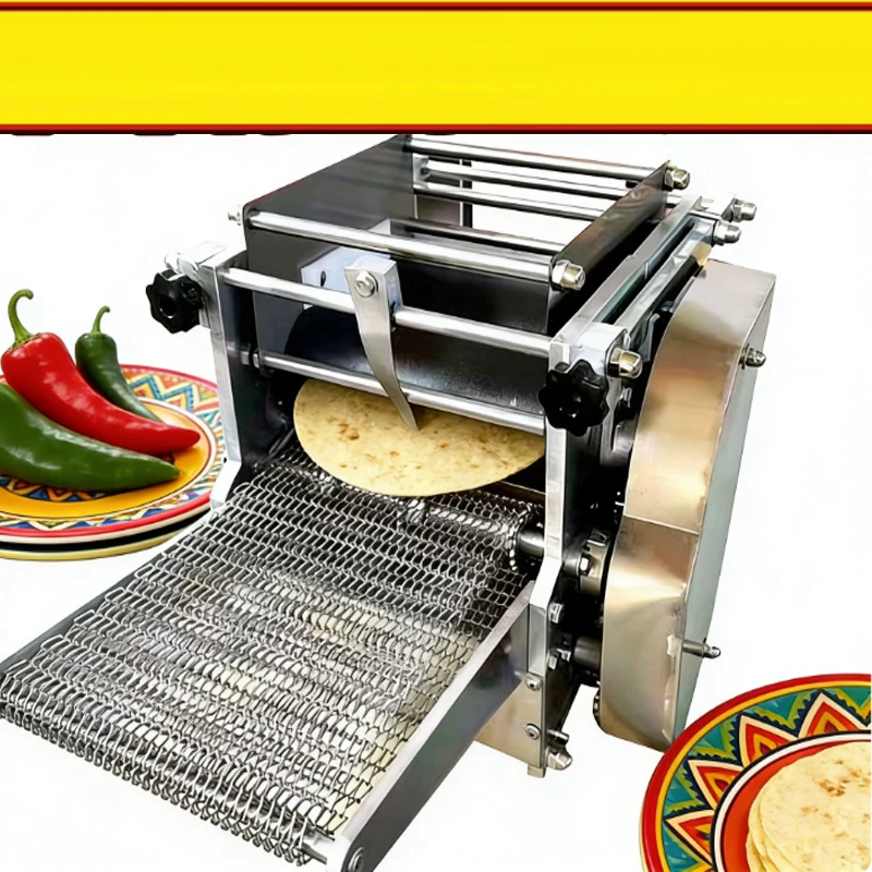 

Fully Automatic Flour Corn Mexican Tortilla Machine Taco Roti Maker Press Bread Grain Product Tortilla Making Machines