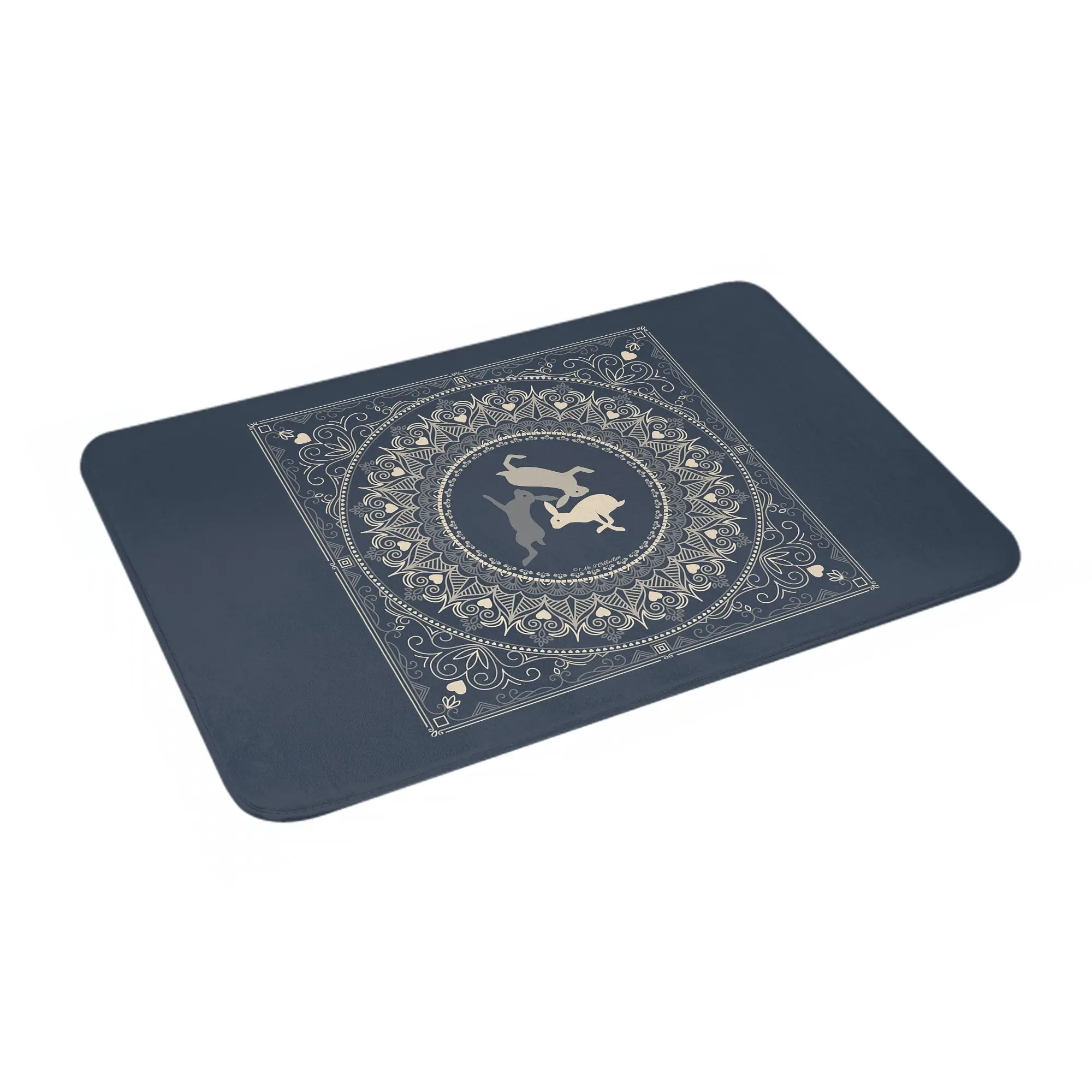 

3 running hares Anti-slip Doormat Floor Mat Dust-proo Carpet Rug for Kitchen Entrance Home Bathroom Footpad Mats