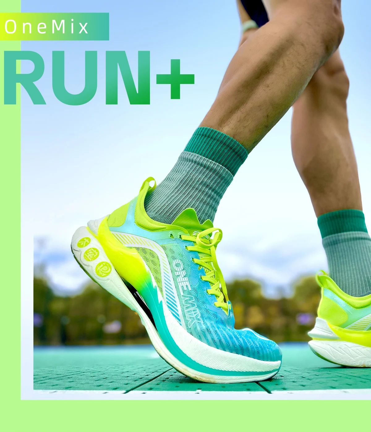 ONEMIX Carbon Plate Marathon-Laufschuhe, professionelle, stabile Unterstützung, Stoßdämpfung, ultraleichte Rebound-Sneaker – Detail 6