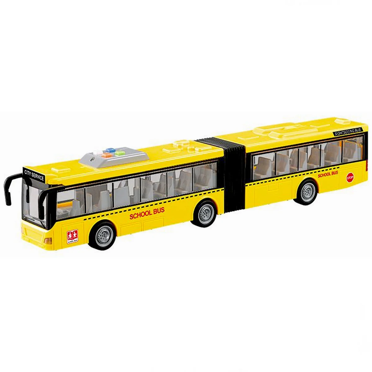 1:16 City Service voice and illuminated bellows bus WY913