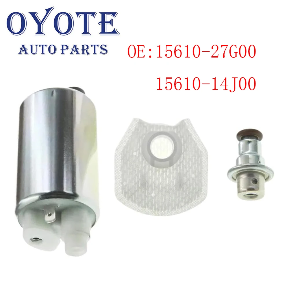 

Fuel Pump Filter+Regulator For Suzuki GSXR600 GSXR750 GSXR1000 2008-2018 Kawasaki ER-6N KX250F KX450F Brute Force750 15610-14J00