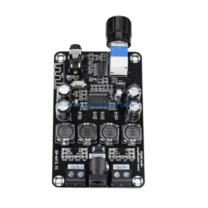  Large Power Stereo Amplifier Board Delivering 50W per Channel Featuring Adjustable Volumes & Build In Overload Protect