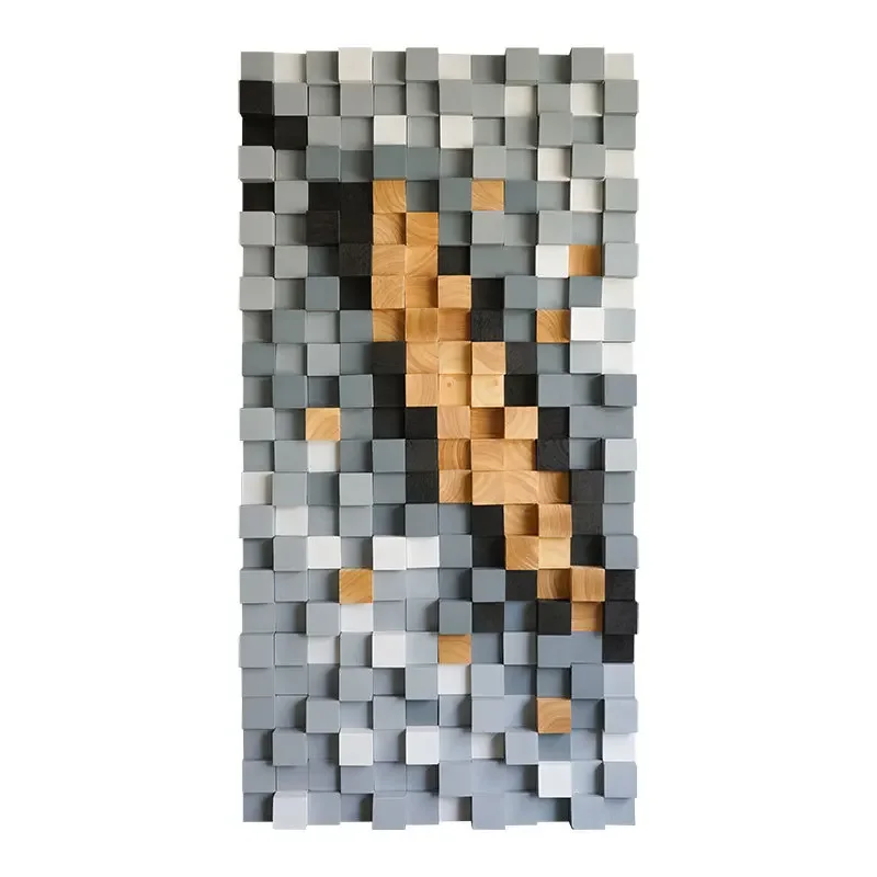 مصمم غرفة المعيشة اللوحة الزخرفية مدخل الربط مجردة