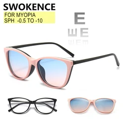 Glasses Custom Myopia Prescription -0.5 to -10 Men Women Magnetic Sunglasses Clip Polarized Or Blue Light Blocking Lenses F244