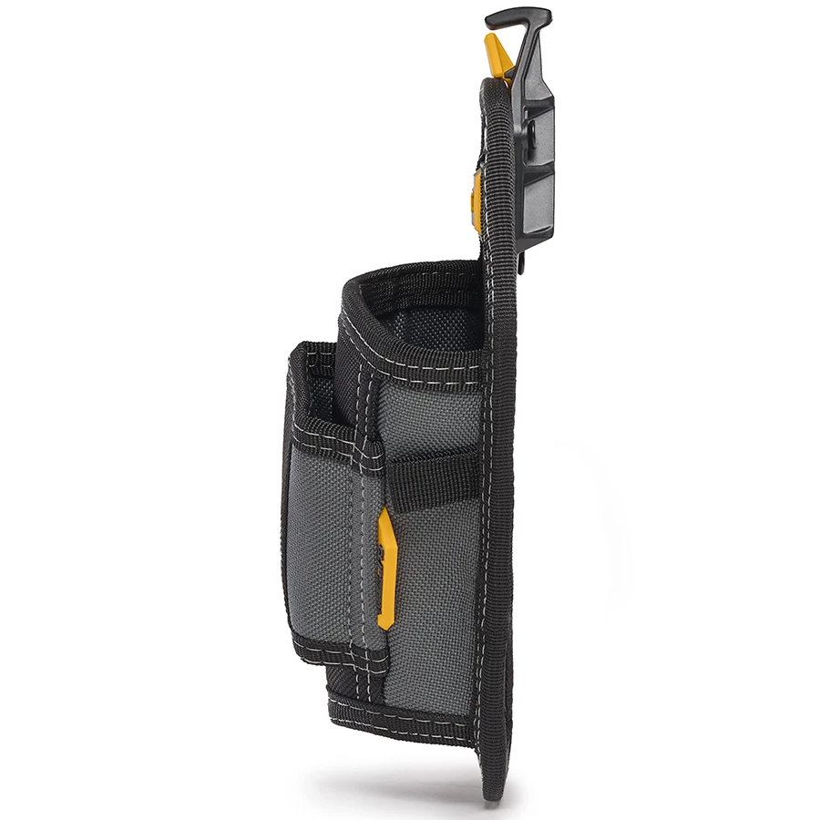 TOUGHBUILT TB-CT-31-A Hammer Holster with 2 Pockets and Loops Rugged Construction Tool Bag Tool Belt Pouch